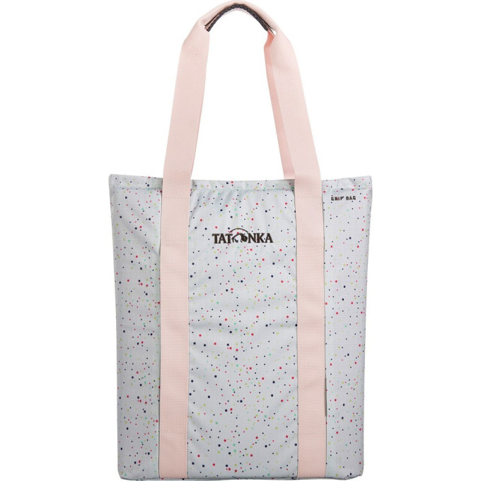 Вместительная прочная сумка TATONKA GRIP BAG ash grey confetti 1631.059
